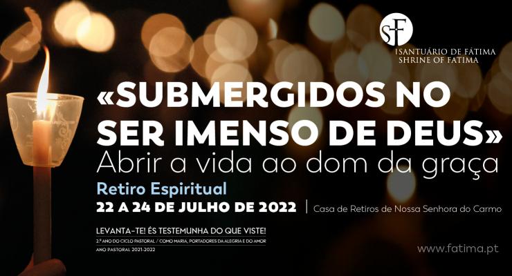 Santuário de Fátima propõe retiro sobre o dom de viver em Deus